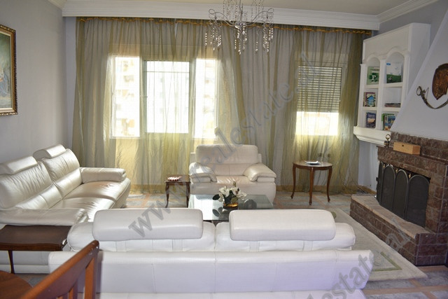 Two bedroom apartment for rent in Ish Blloku area in Tirana.

It is situated on the 4-th floor of 
